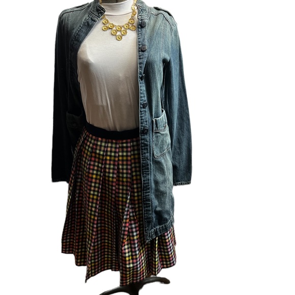 1901 Skirt and white oversized top size 8 NWT - Picture 1 of 4